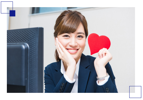 簡単操作で嬉しい